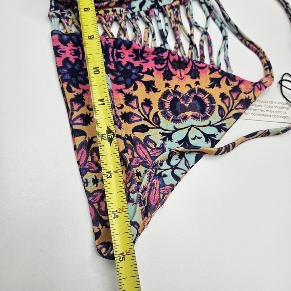 NWT Gypsy 05 Mosaic print bikini top only - Picture 10 of 13